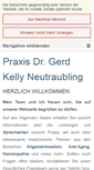 Mobile Screenshot of dr-gerd-kelly.de
